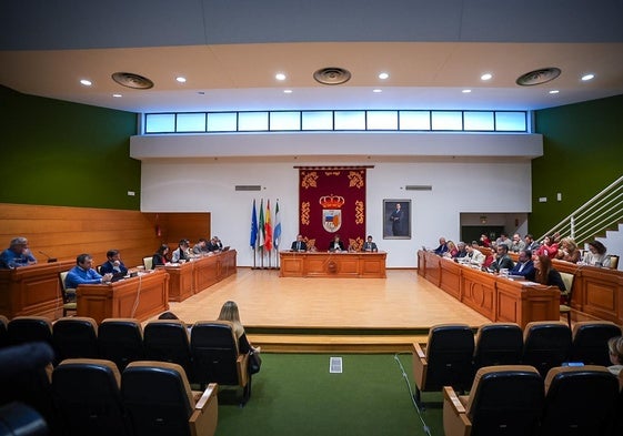 Pleno de la Corporación Municipal de Torremolinos.