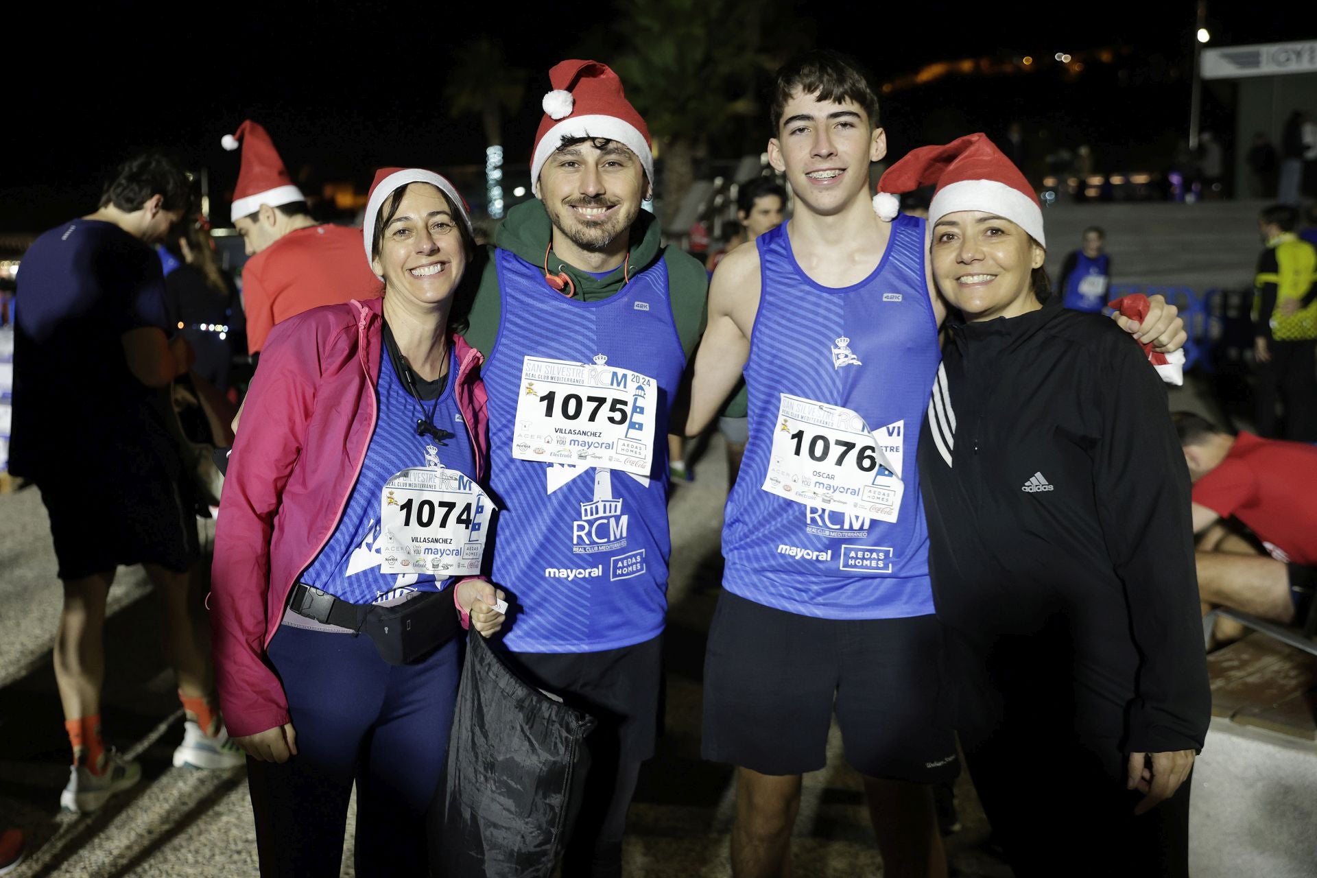 La San Silvestre del Real Club Mediterráneo, en imágenes