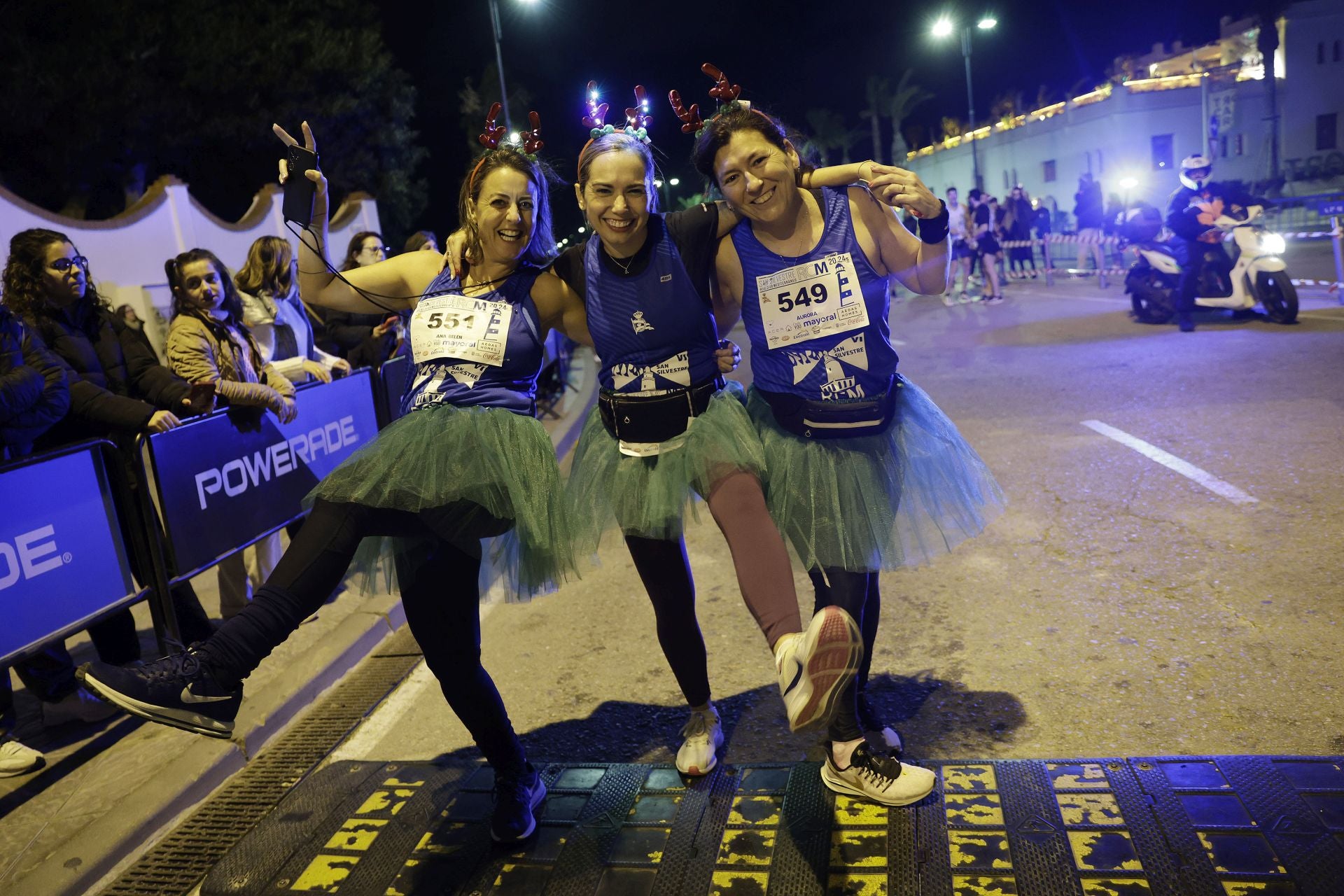 La San Silvestre del Real Club Mediterráneo, en imágenes