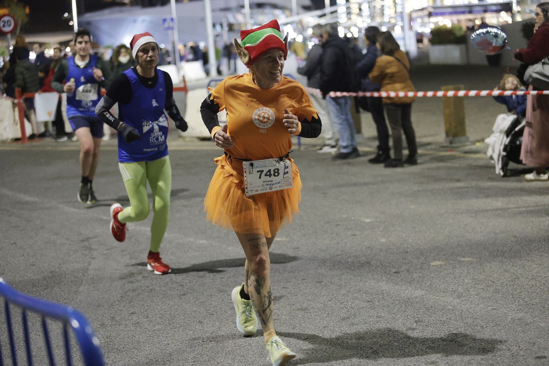 La San Silvestre del Real Club Mediterráneo, en imágenes