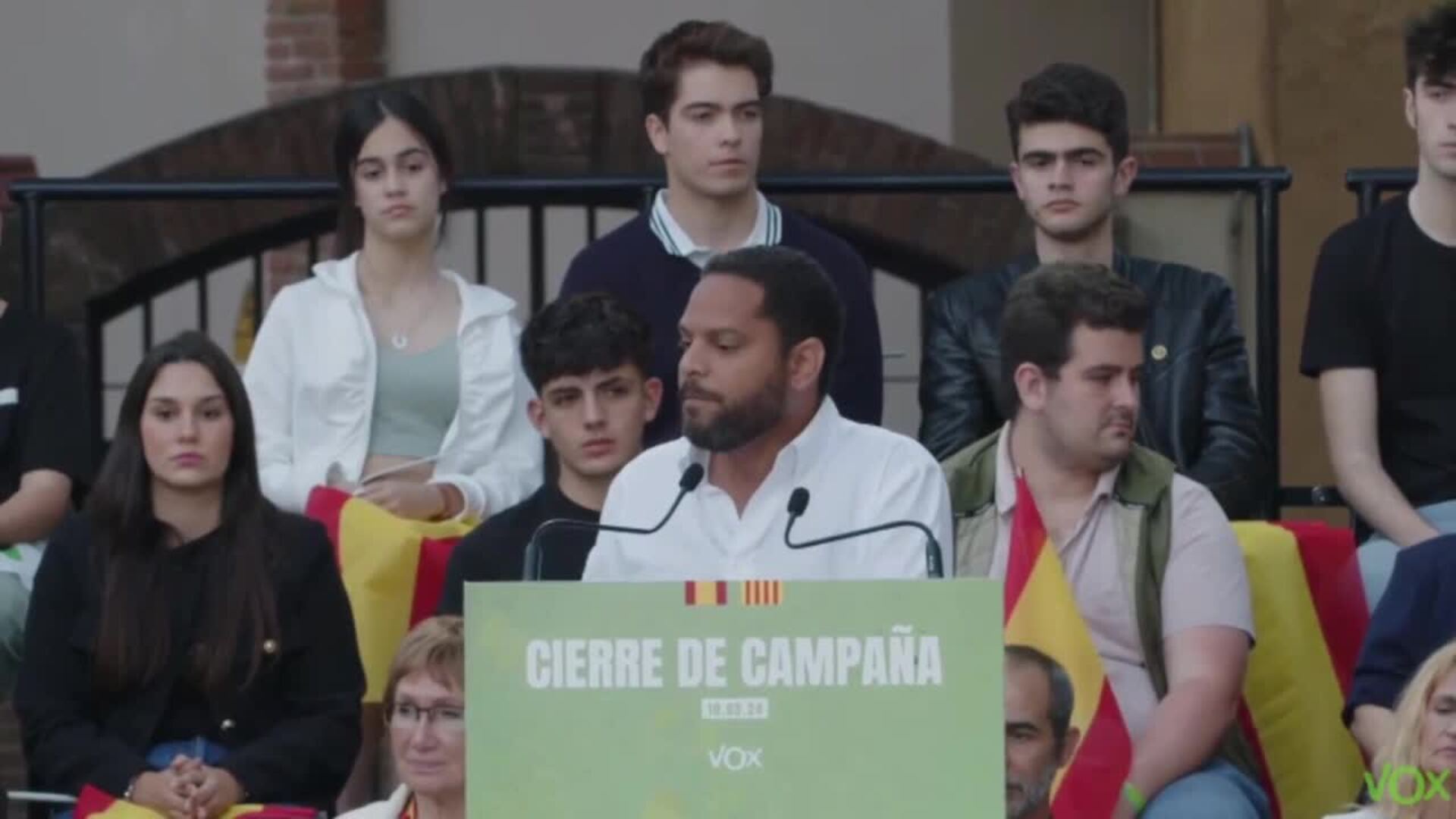 Garriga pide el voto para Vox ante la "inseguridad y degradación del separatismo y socialismo"