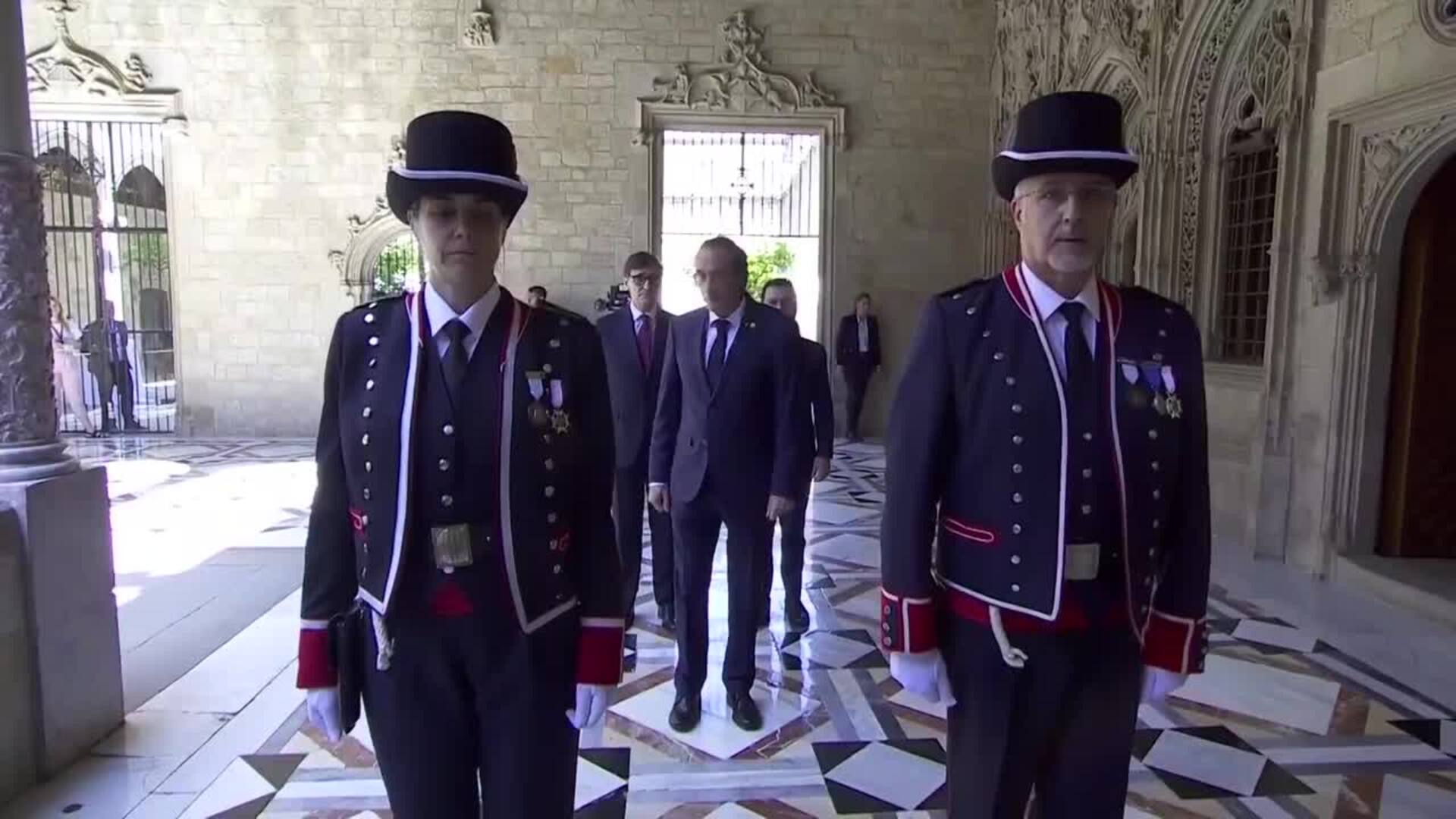 El PSOE "avala" el acuerdo PSC-ERC y el PP carga contra el "chantaje independentista"