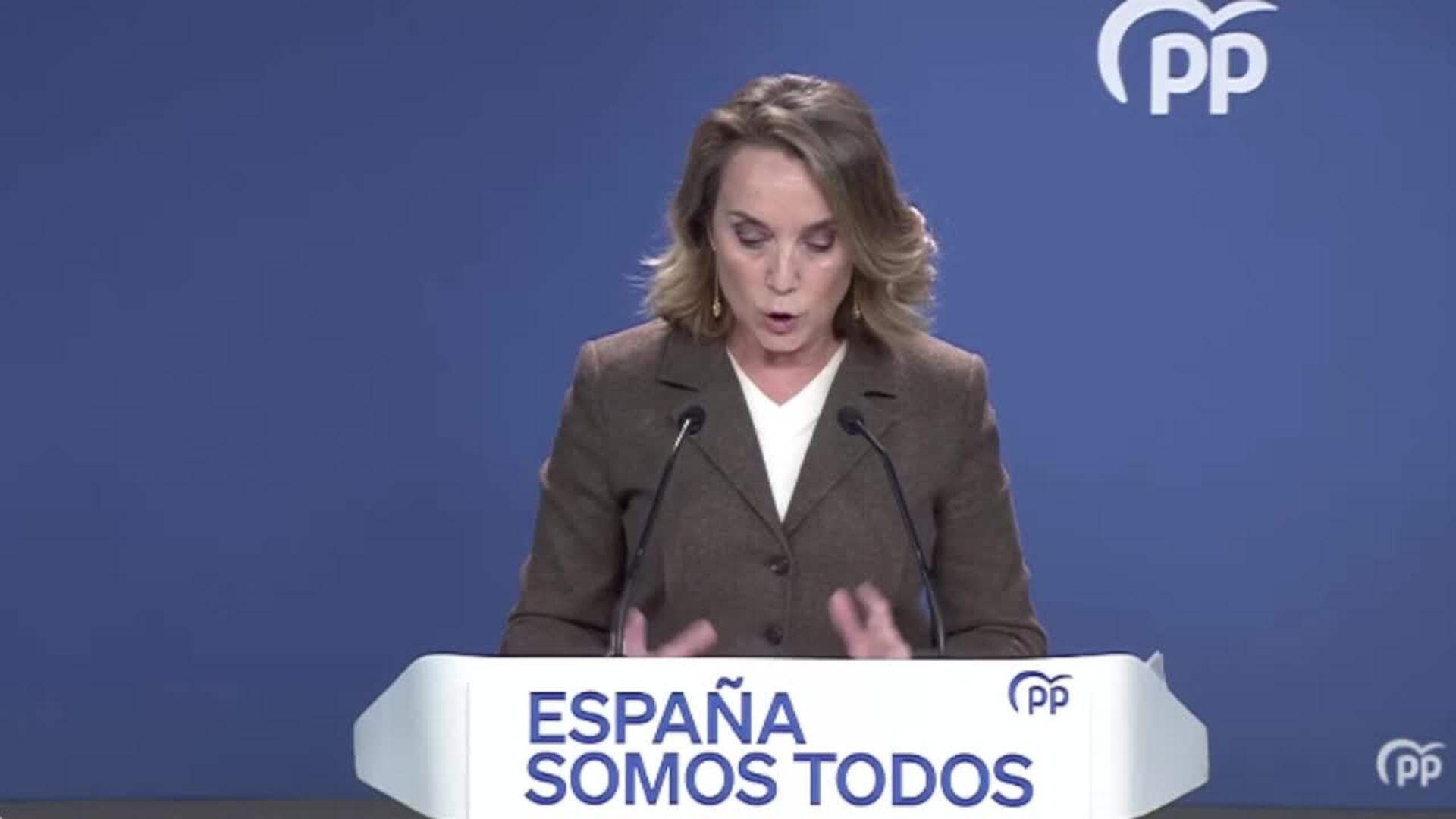 El PP se querellará este lunes contra el PSOE por financiación ilegal y tráfico de influencias