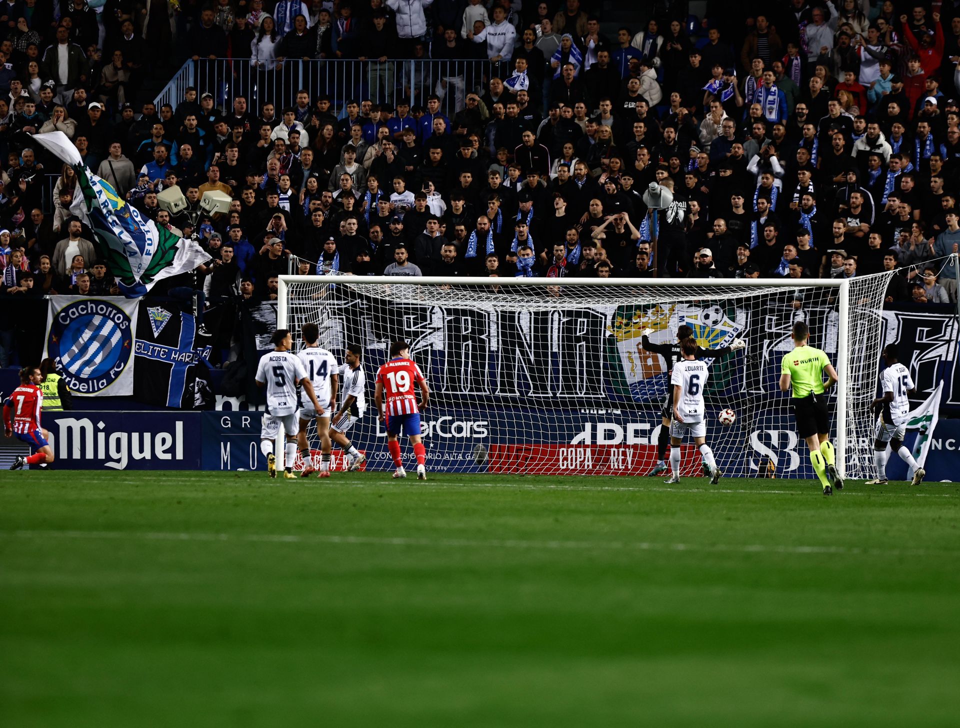 Las mejores imágenes del Marbella-Atlético de Madrid