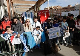 El Atlético de Madrid llega a Málaga para el partido de Copa