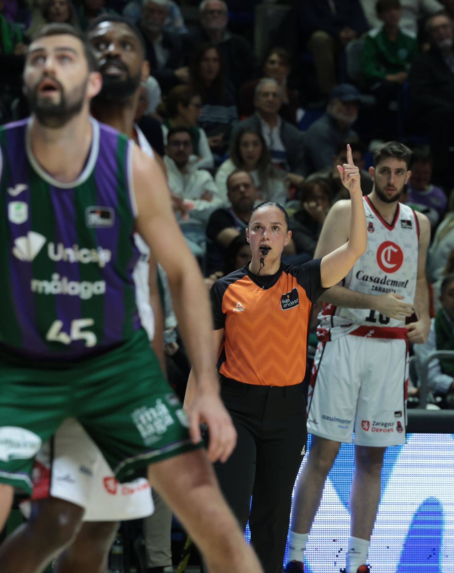 Las mejores imágenes del Unicaja-Casademont Zaragoza