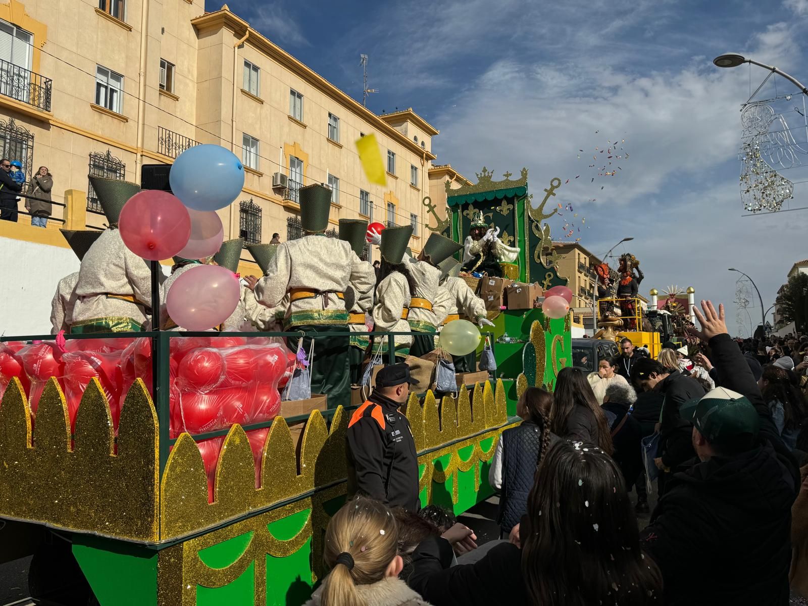 Cabalgata de Reyes en Ronda, celebrada en la mañana del 5 de enero