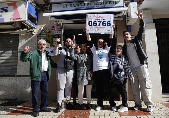 El segundo premio cae en Málaga.