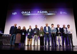 Gala de Premios 2024 de la Federación Andaluza de Pádel en Málaga