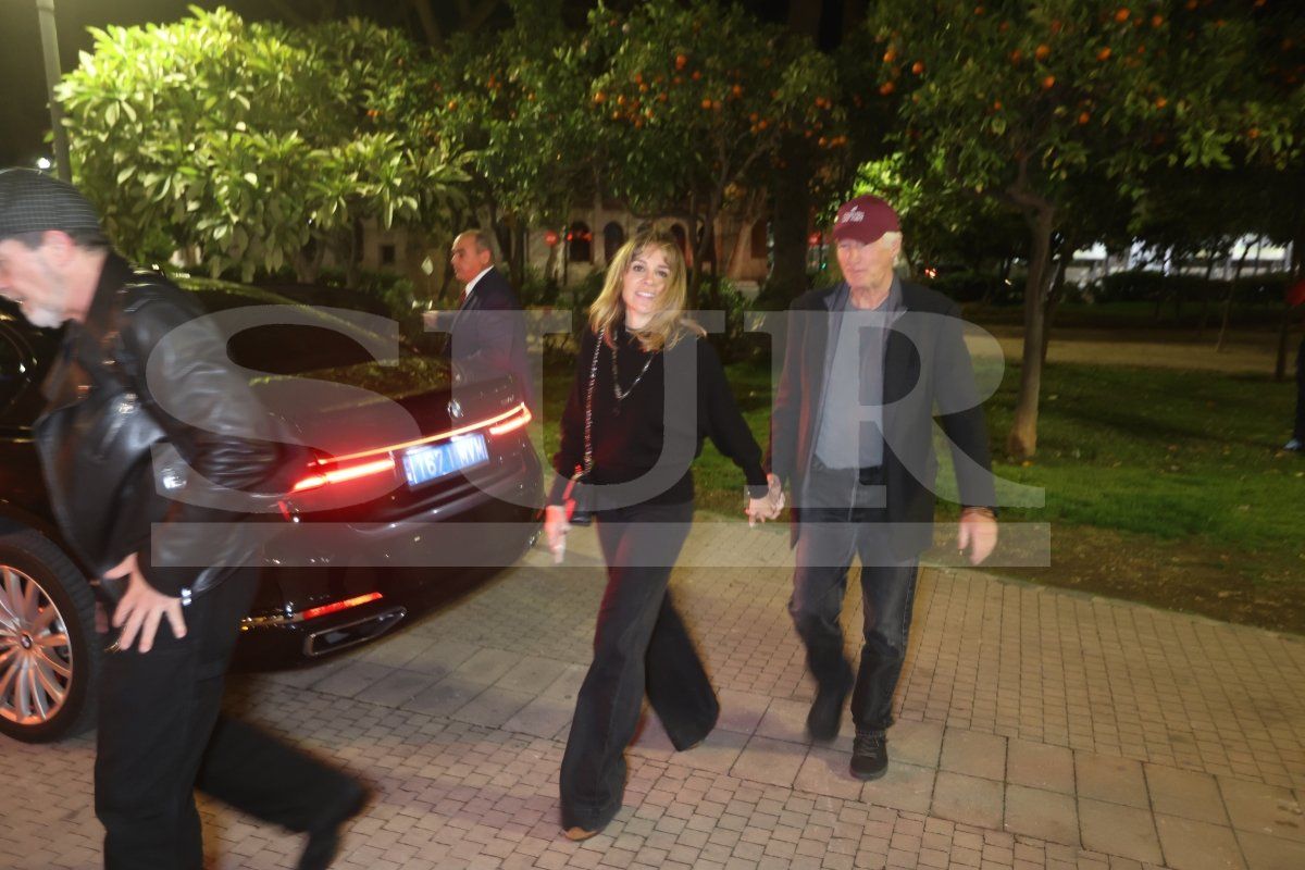 Richard Gere, en Málaga con Antonio Banderas para ver &#039;Gypsy&#039; en Málaga