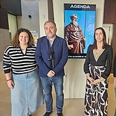 Presentación de la agenda para la fiesta de San Antón.
