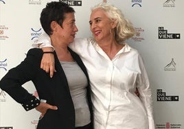 María Guerra y Mariola Cubells, protagonistas de 'Señoras y señoras', que se estrena este sábado en La Cochera Cabaret.