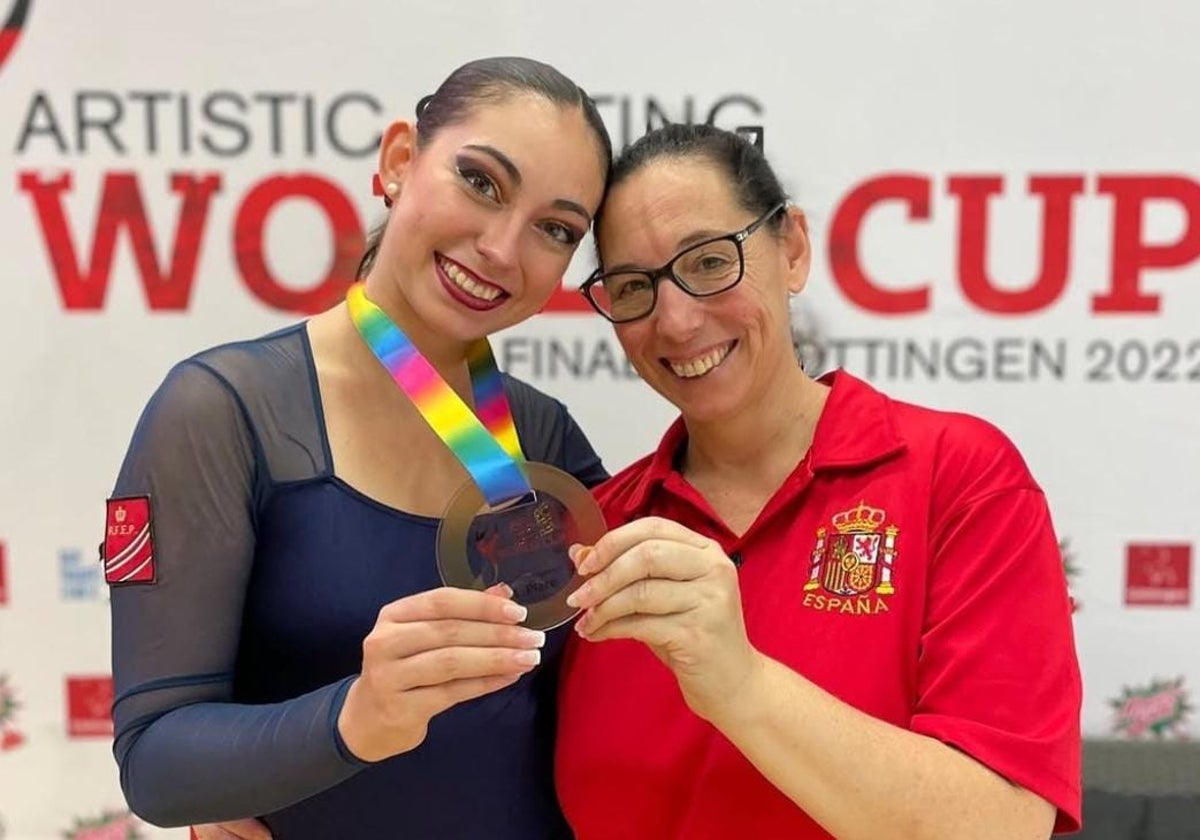 Natalia Baldizzone, mejor deportista del 2024 por la Federación Española de Patinaje