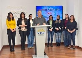 Presentación de la feria en Benagalbón.