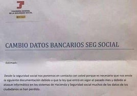 Alerta de la Seguridad Social sobre un estafa que se hace pasar por ellos para pedir el DNI