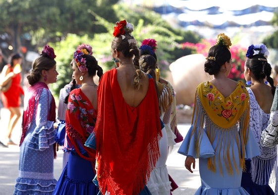 Ambiente tradicional en el Real de Cortijo de Torres.