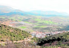 Vista del pueblo conocido por sus vecinos cariñosamente como El 'Lugá'.