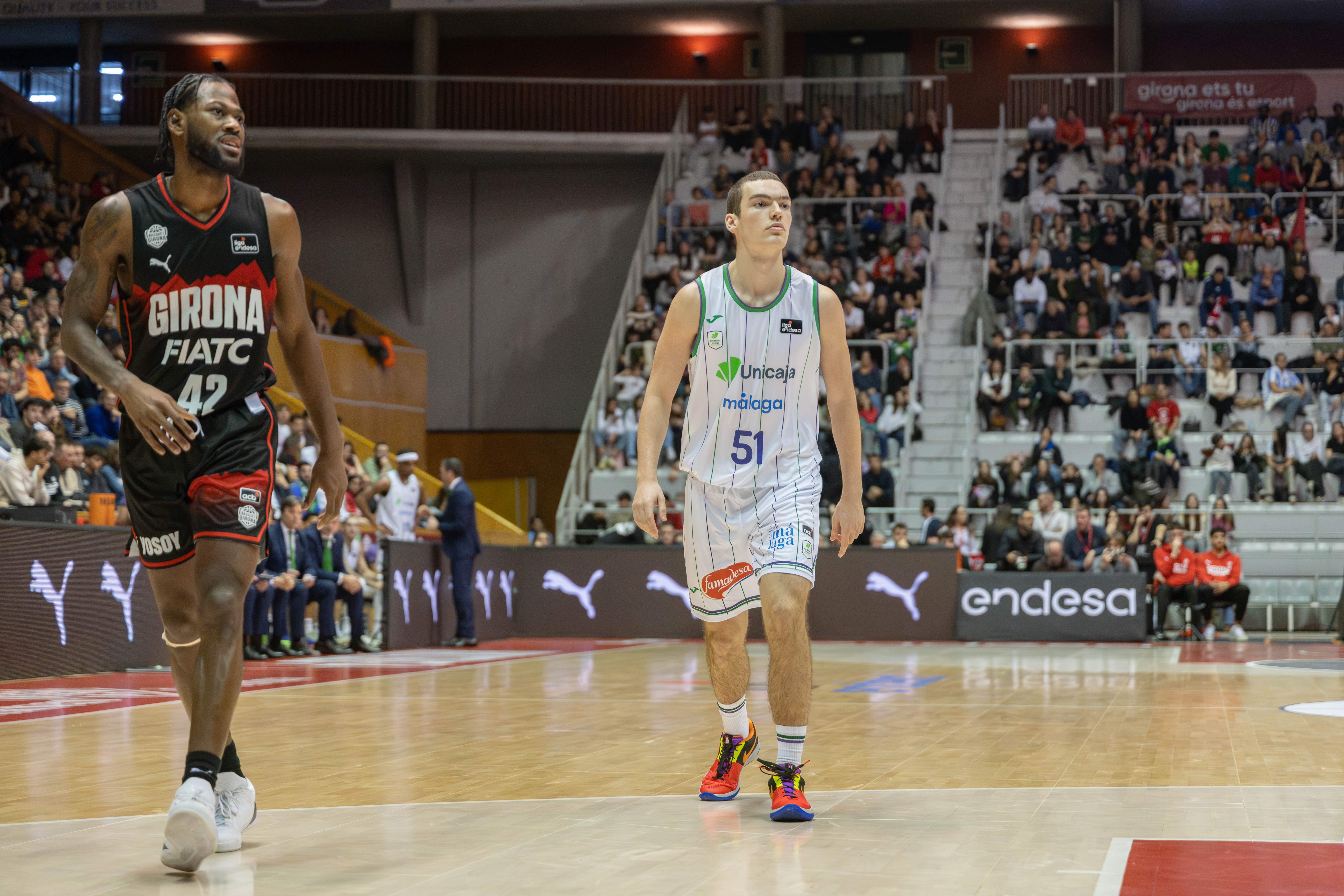 Las mejores imágenes del Bàsquet Girona-Unicaja