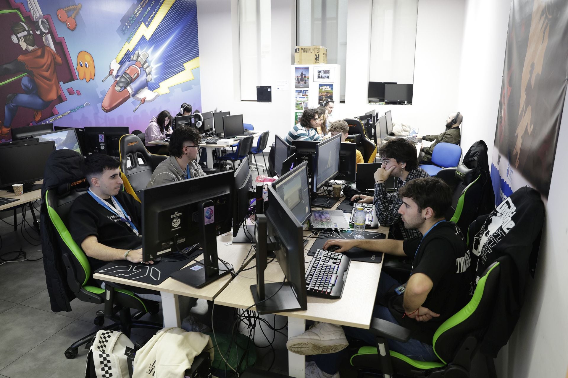 La Global Game Jam en Málaga, en imágenes