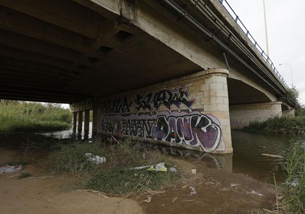 Cauce del río Guadalhorce.