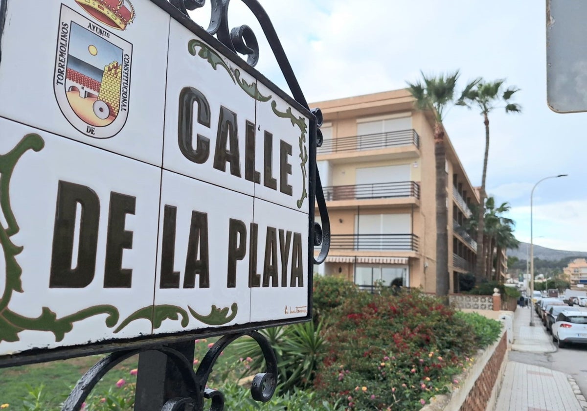 Calle De la Playa de Torremolinos.