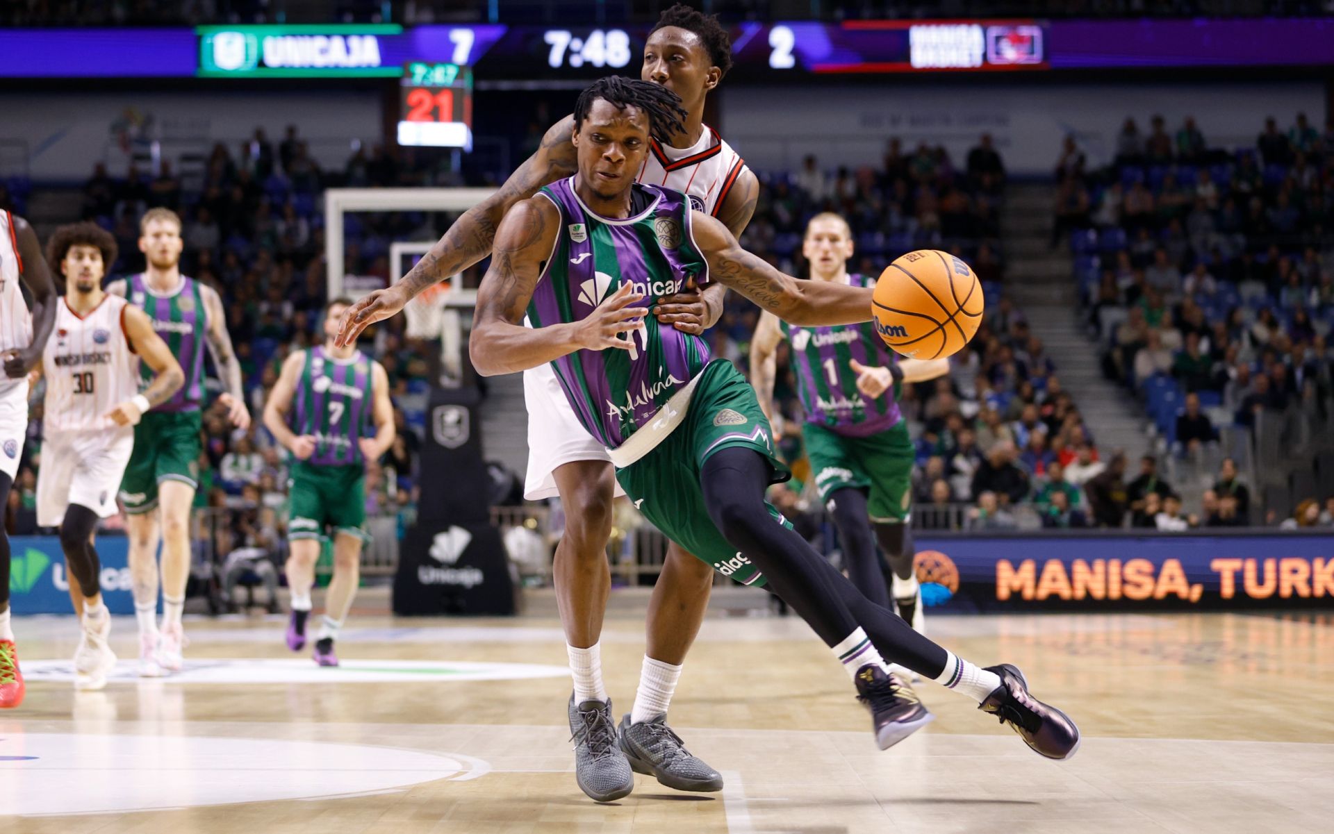 El Unicaja-Manisa, en imágenes