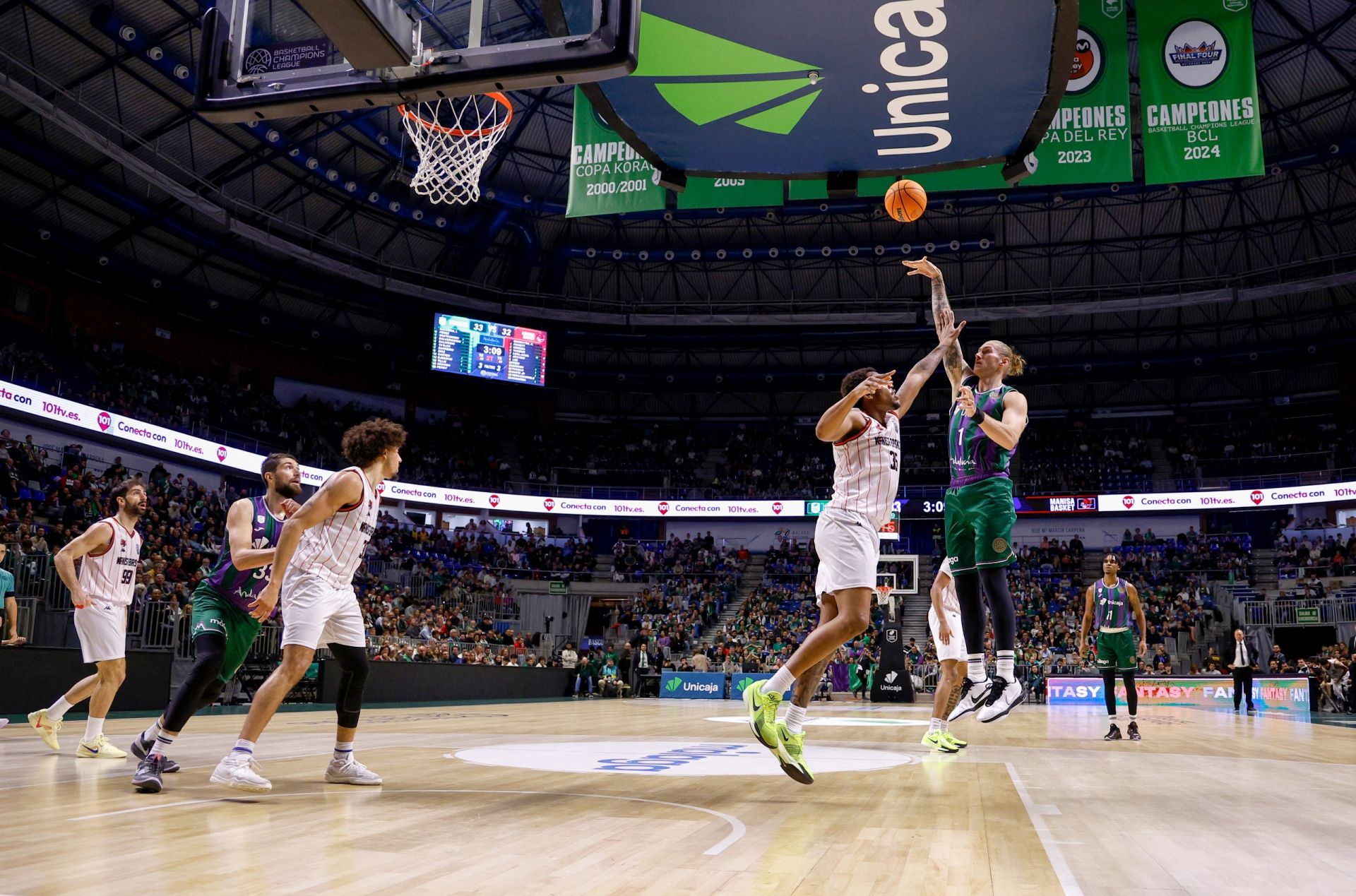 El Unicaja-Manisa, en imágenes