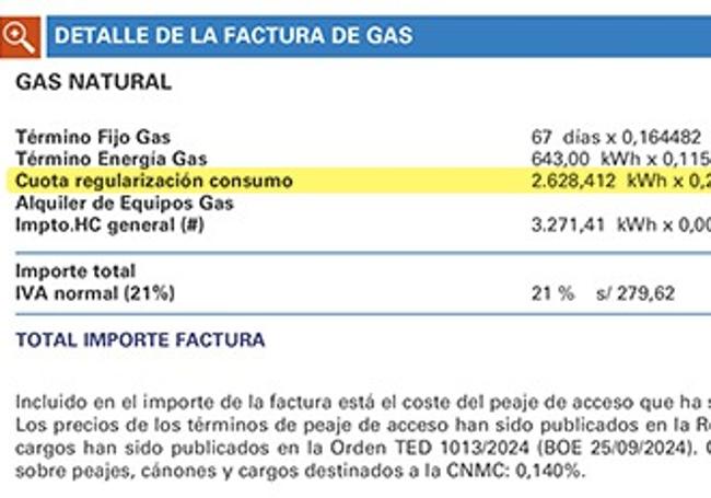 Concepto que se ha incluido en las facturas.