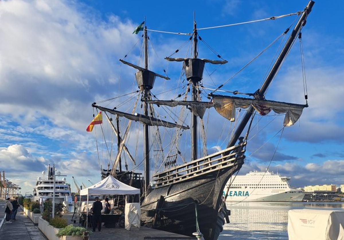 Último día para visitar la histórica Nao Victoria en el puerto de Málaga (y con descuento)