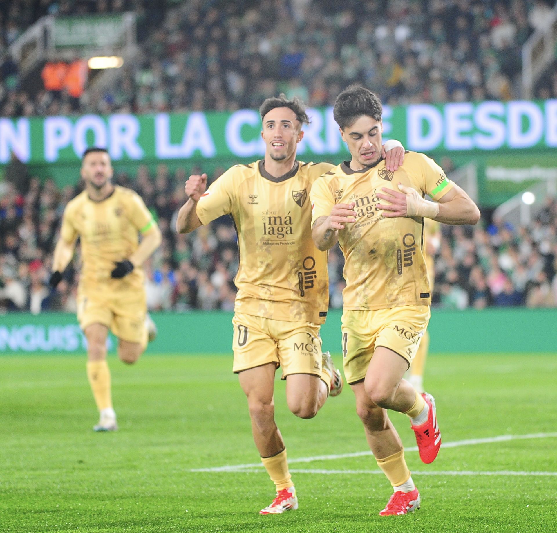 Las mejores imágenes del Racing-Málaga