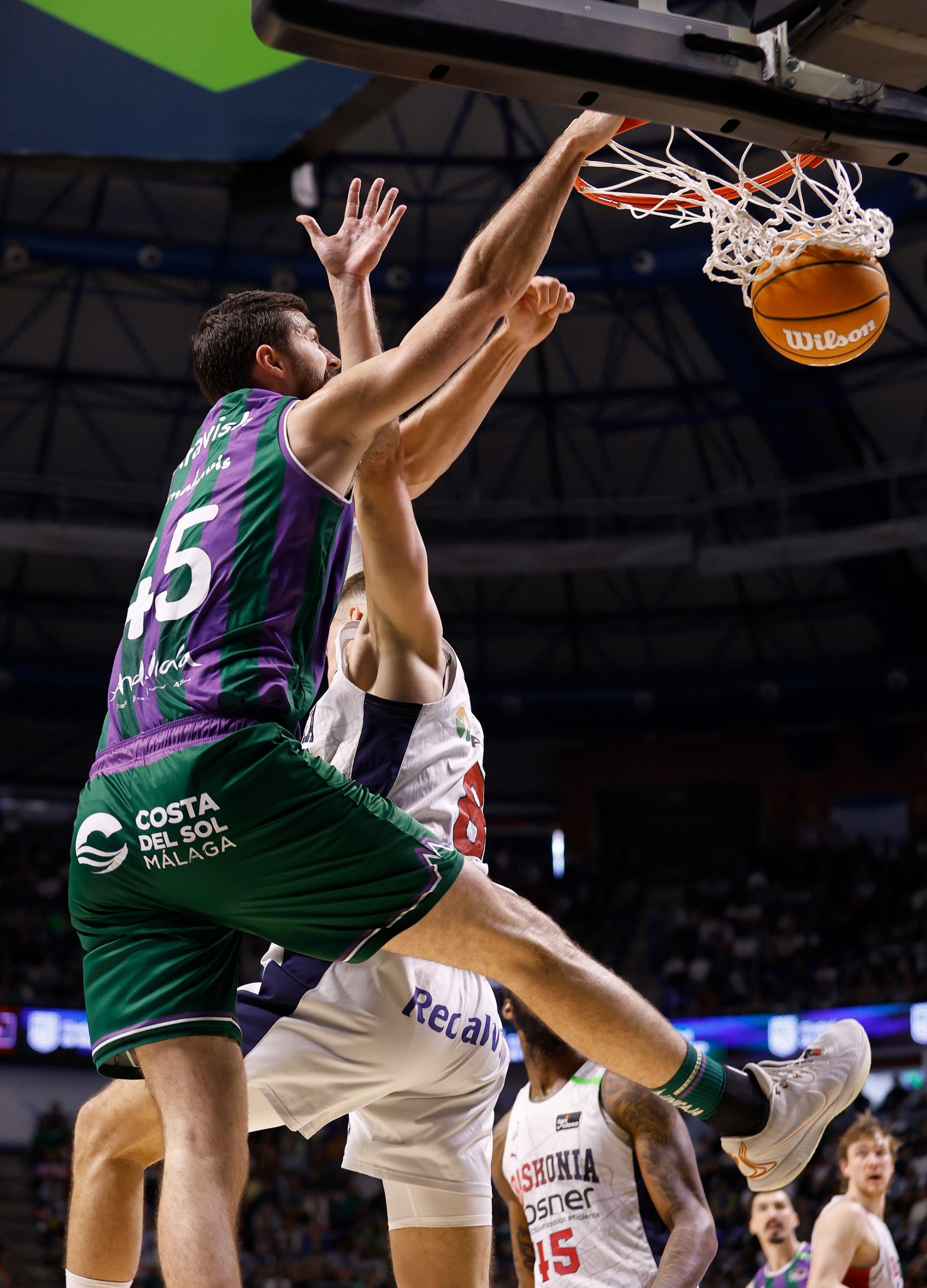 Las mejores fotos del Unicaja-Baskonia