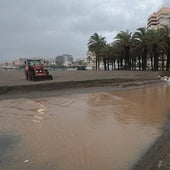 Así están los niveles de los ríos de Málaga tras la tromba de agua de esta mañana