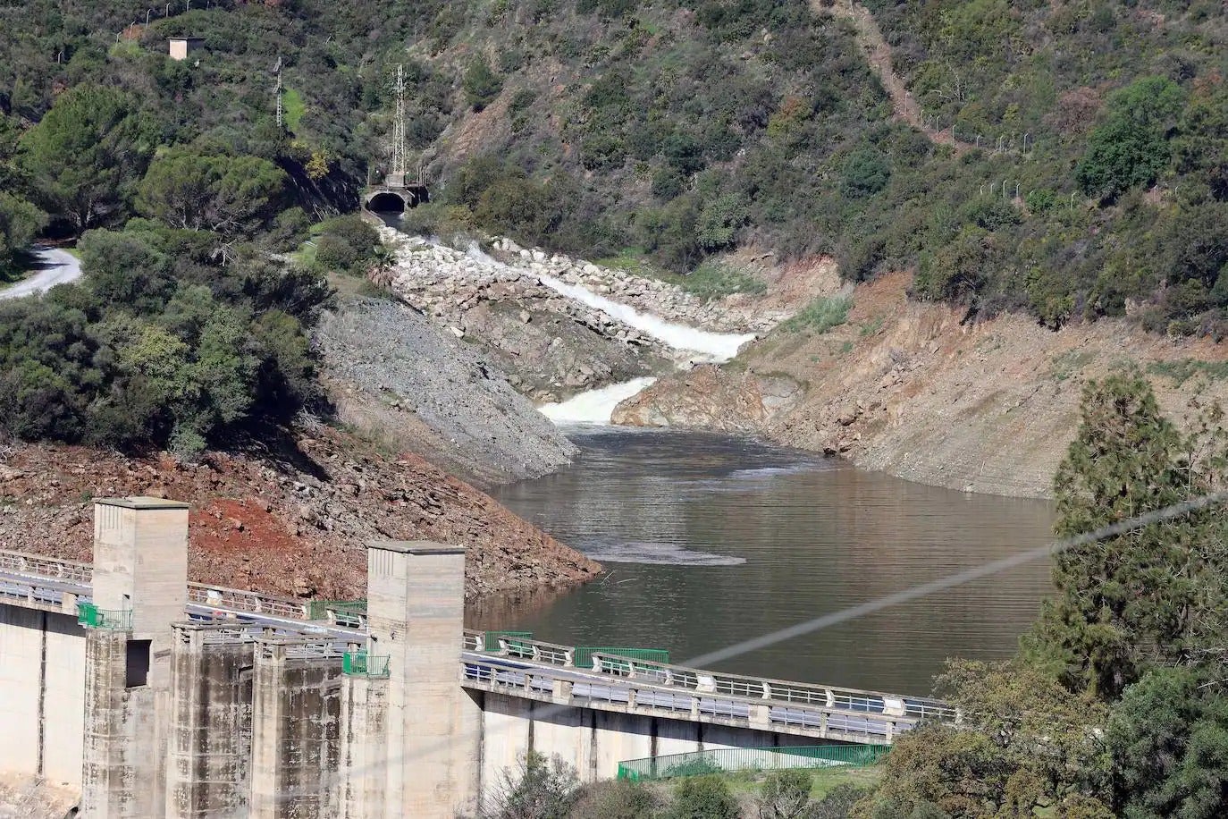 Estado de los embalses de Málaga el viernes, 07 de febrero de 2025