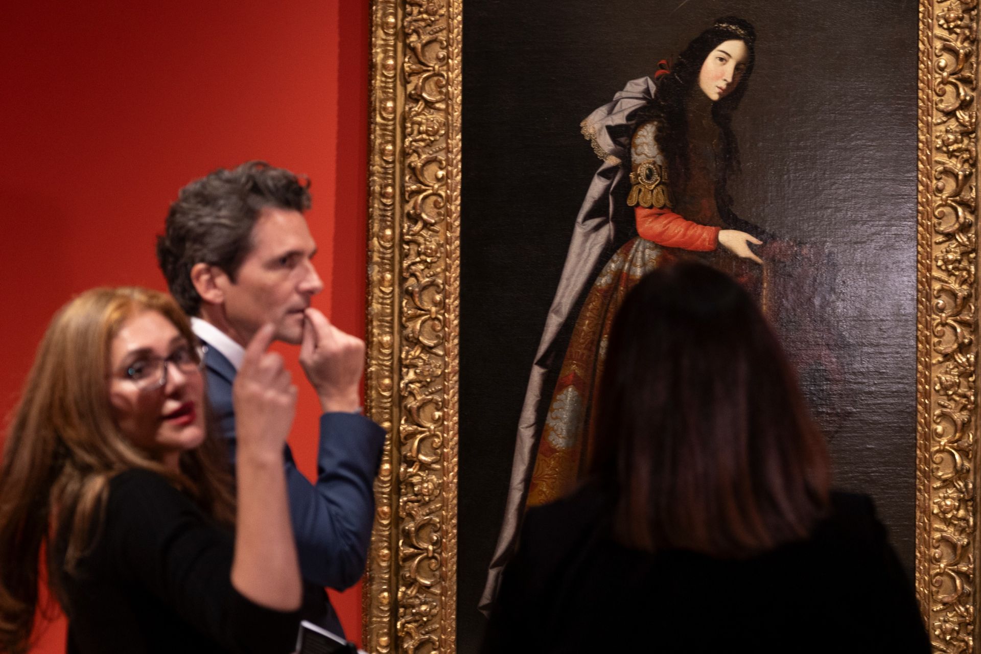 El Museo Carmen Thyssen acoge una muestra dedicada al retrato de la santidad femenina que realizó Zurbarán