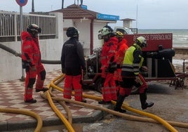 La lluvia deja más de un centenar de incidencias en la provincia de Málaga