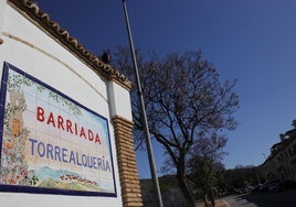 La barriada de Torrealquería, en Alhaurín de la Torre.