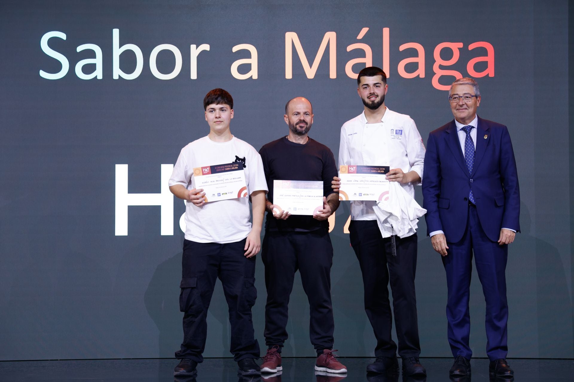 Entrega de premios del salón H&amp;T en Málaga