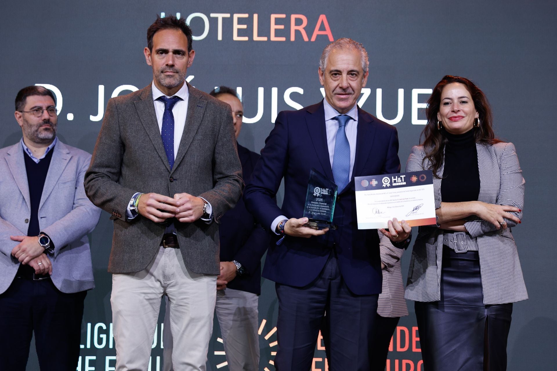 Entrega de premios del salón H&amp;T en Málaga