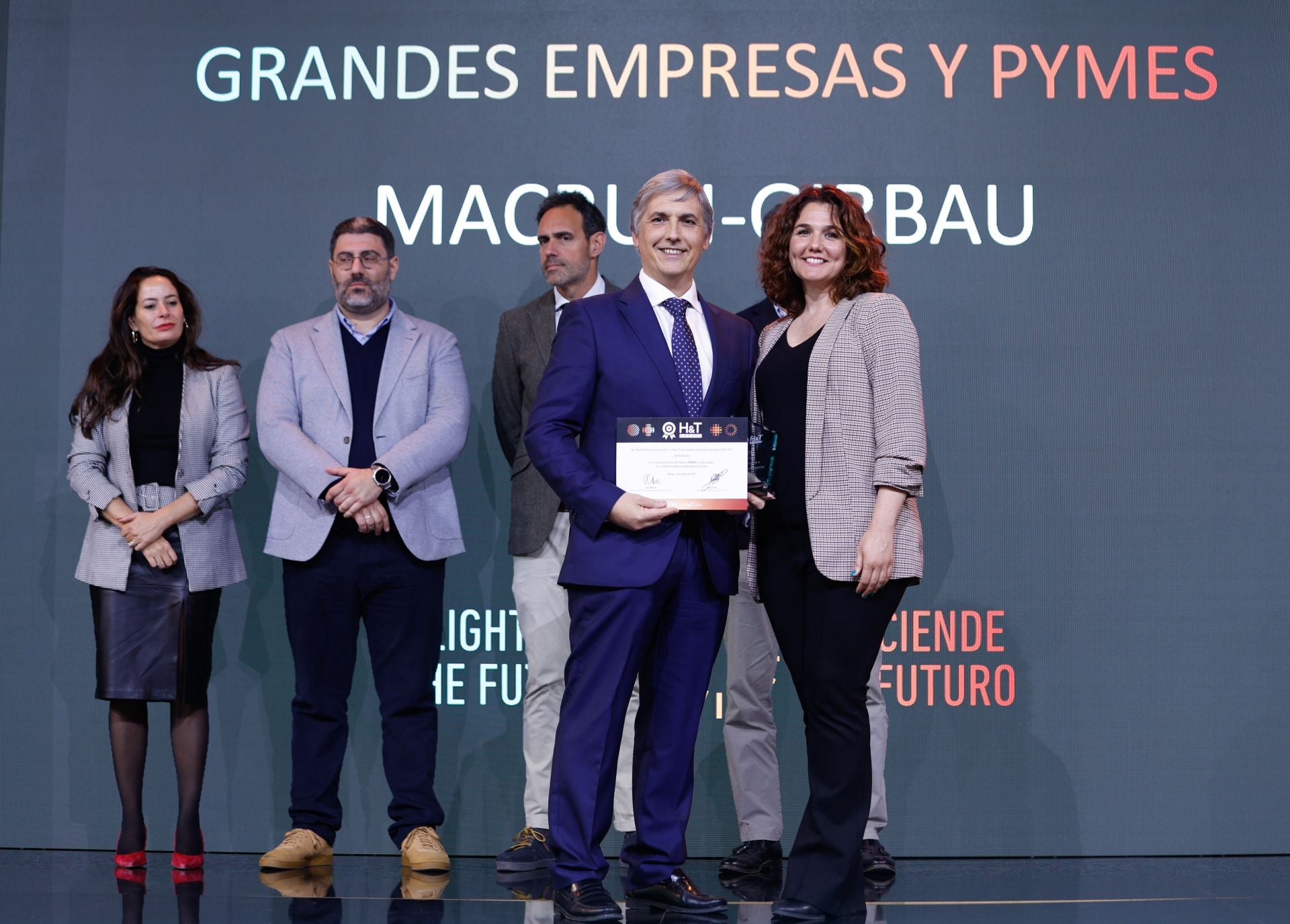 Entrega de premios del salón H&amp;T en Málaga