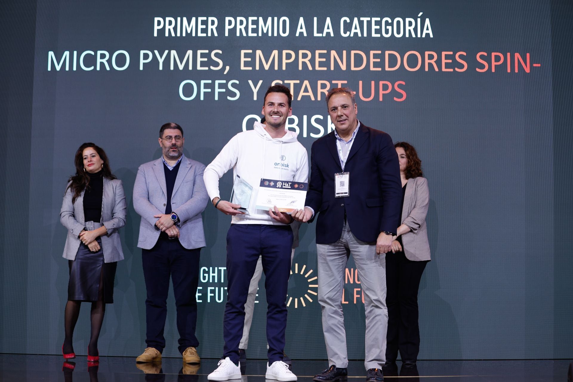 Entrega de premios del salón H&amp;T en Málaga