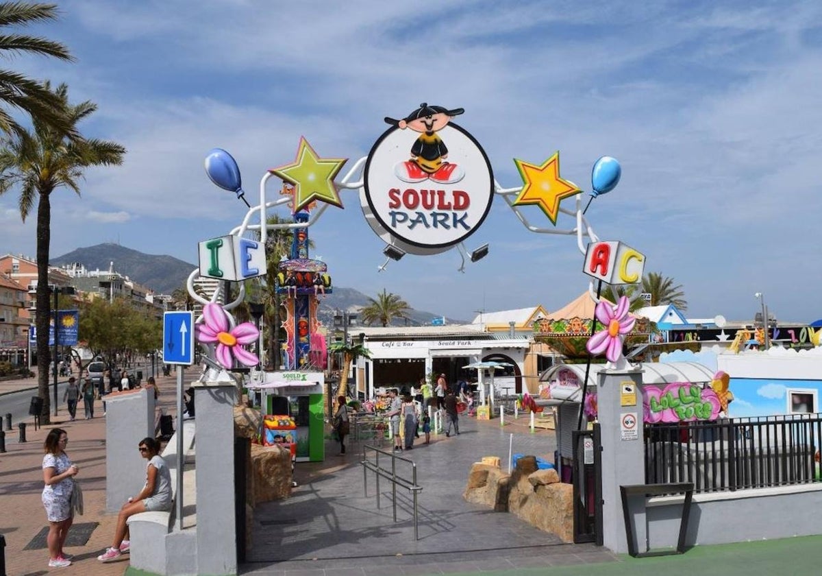 Parque de atracciones de Sould Park en Fuengirola.