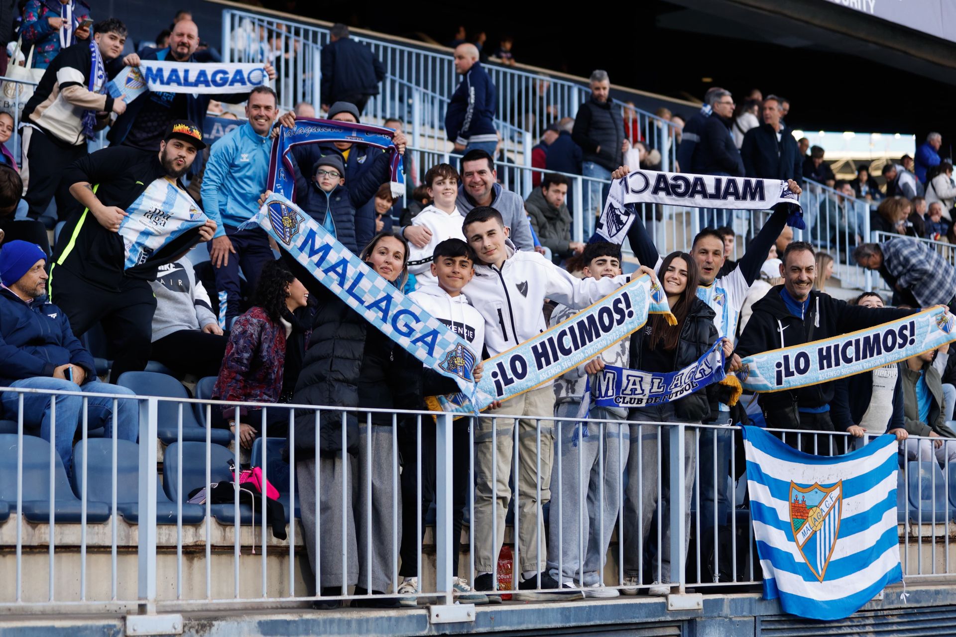 Las mejores imágenes del Málaga-Levante