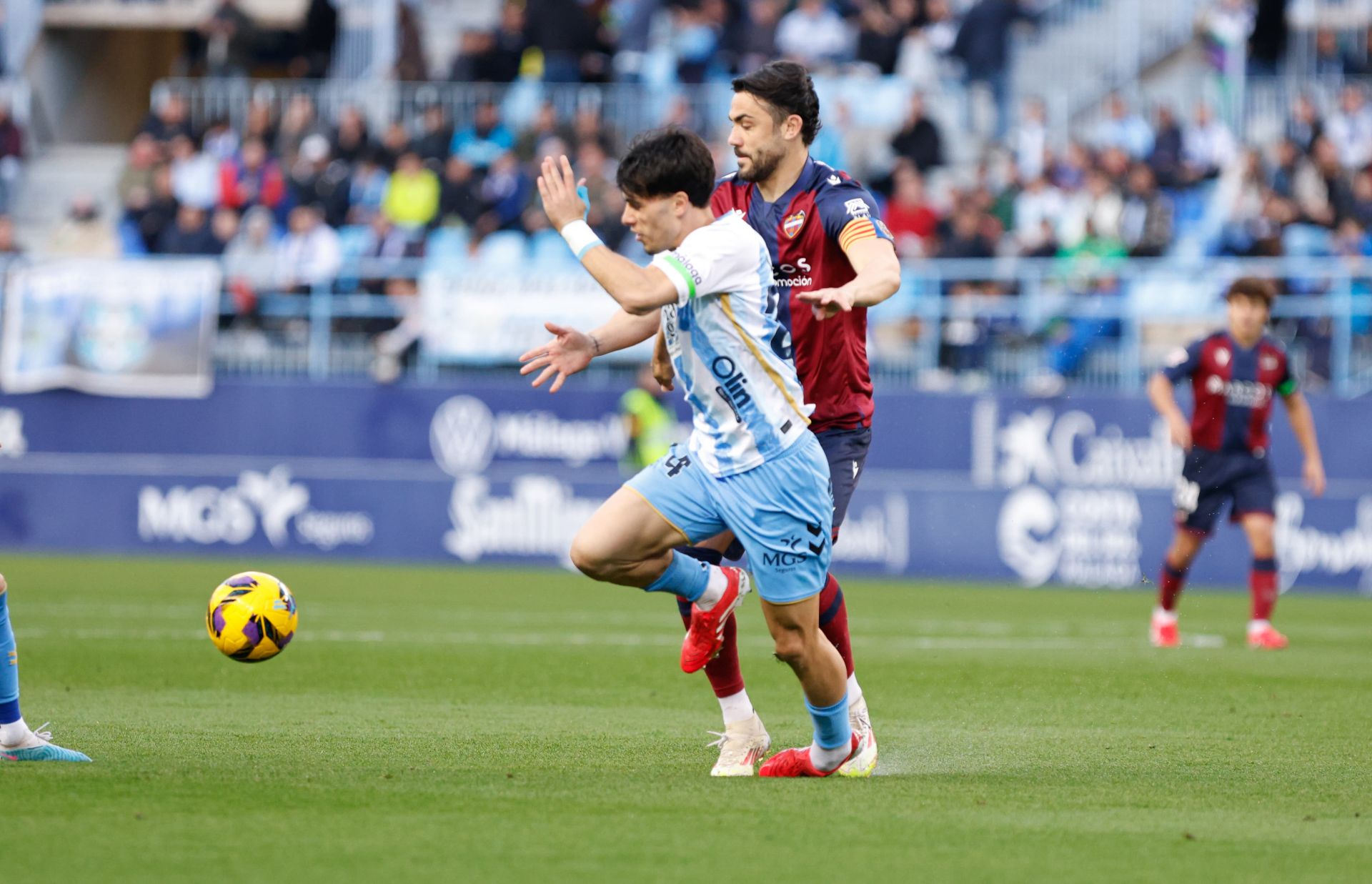 Las mejores imágenes del Málaga-Levante