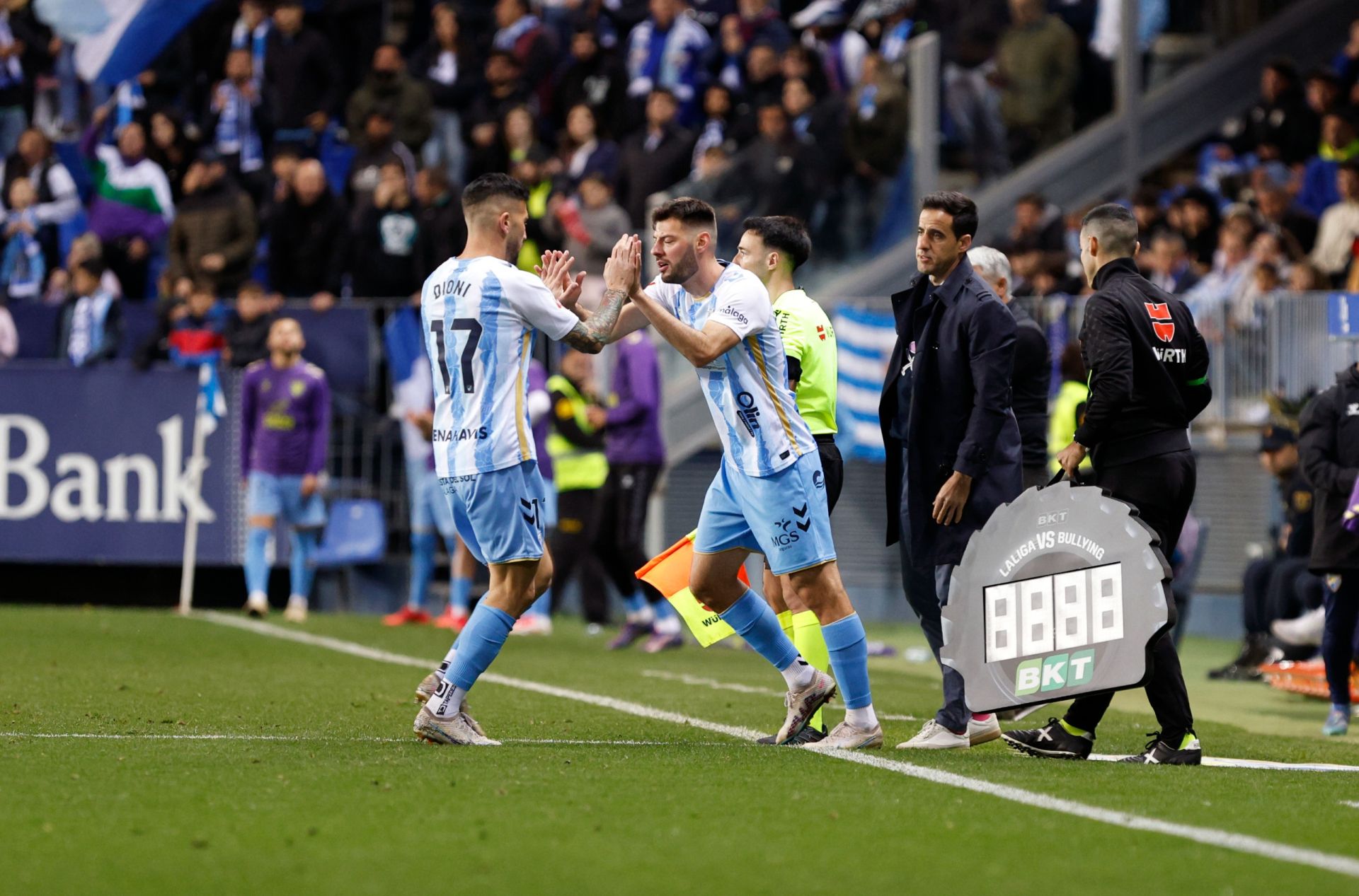 Las mejores imágenes del Málaga-Levante