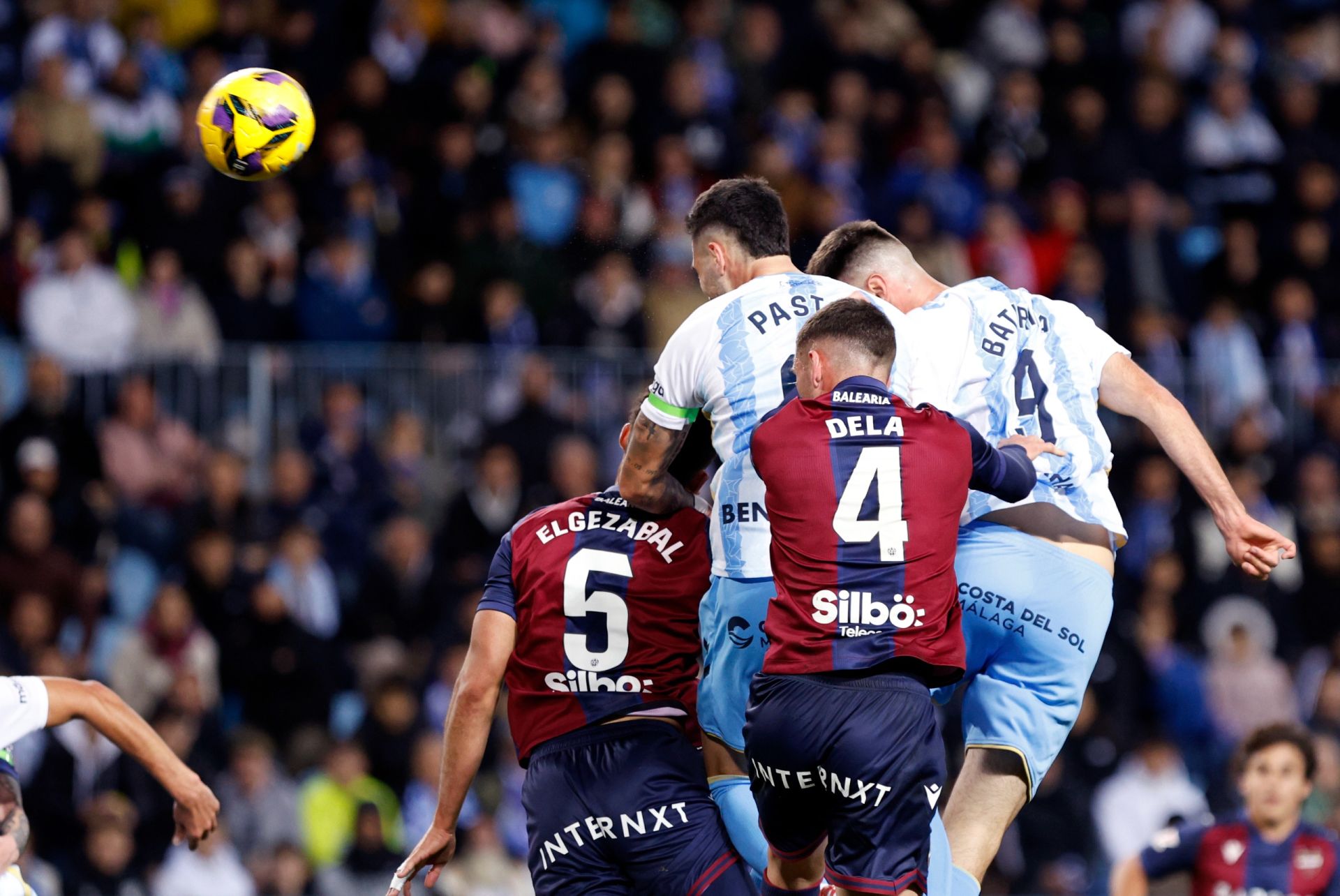 Las mejores imágenes del Málaga-Levante