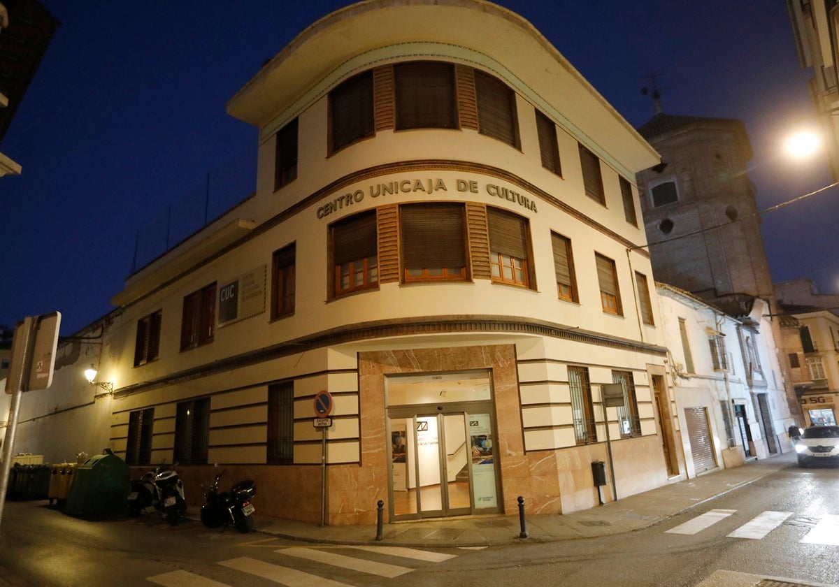 El espacio cultural de Unicaja en la calle Cantareros de Antequera