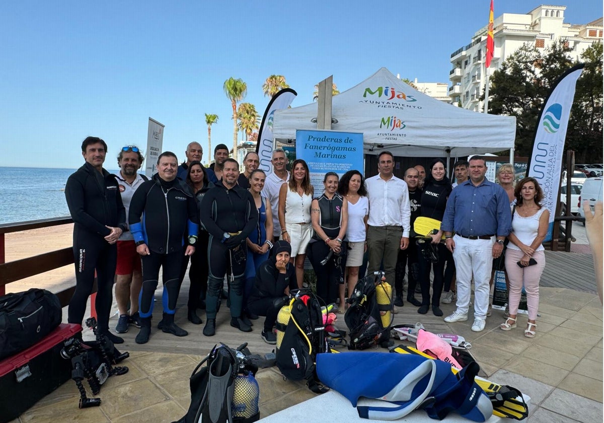Nace un nuevo grupo de voluntariado para el cuidado del litoral en Mijas