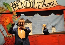 Una de las actuaciones de Peneque el Valiente.