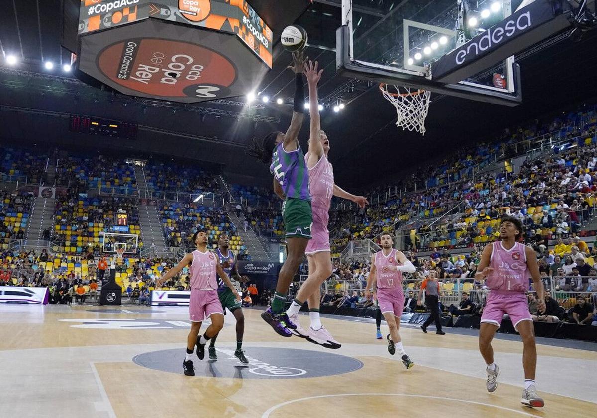 El Unicaja-Joventut de Copa del Rey, en imágenes