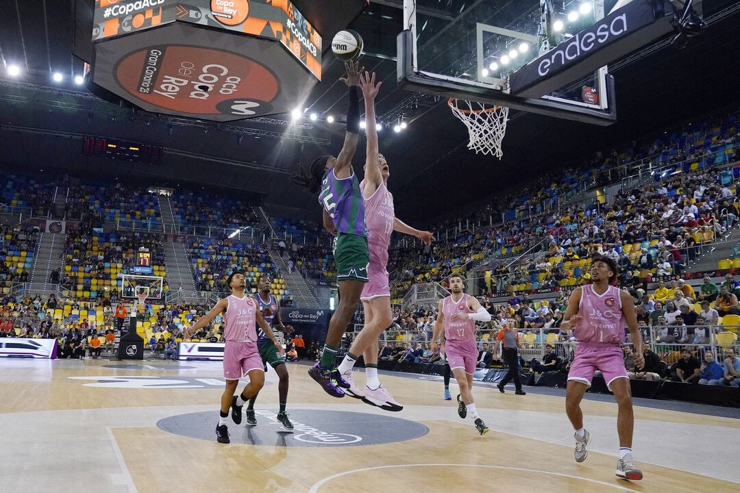 El Unicaja-Joventut de Copa del Rey, en imágenes